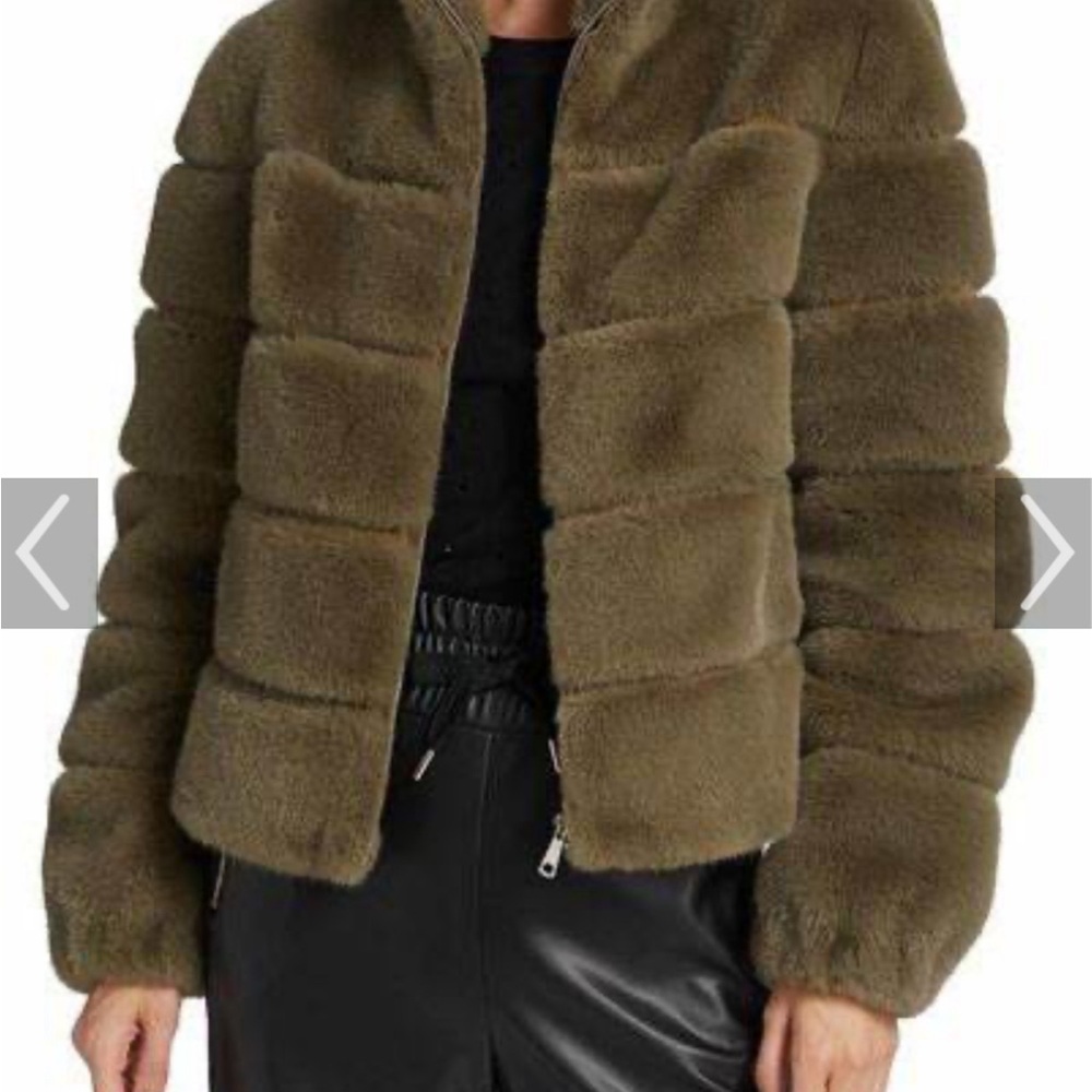 Generation Love Faux Fur Tana Jacket- never worn- nwot